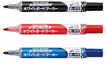 Pentel 飛龍 EMWL5SBF 後壓式 彈力白板筆 (圓頭) (細～中字)【APP滿額下單10%點數(單一帳號最高5000點)】1/31止