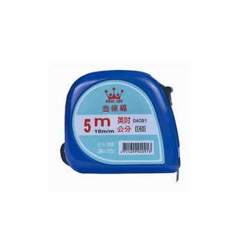 徠福 彩色 5M 鋼捲尺 19m/m 公英 /個 NO.4091