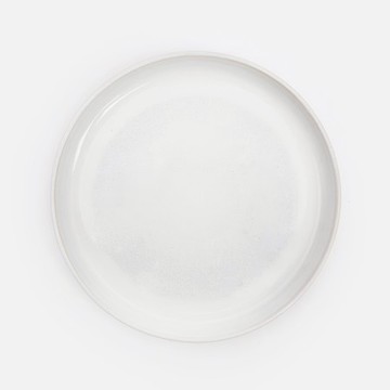 艾禮思陶瓷平盤21.3cm 晨霧白