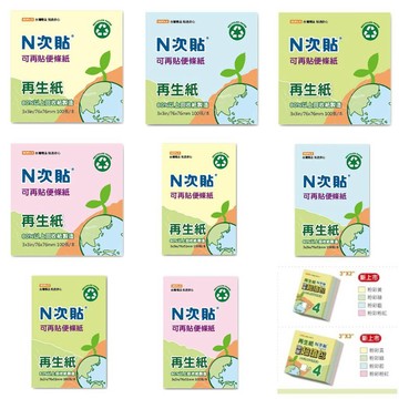 鶴屋 再生紙便條紙 便利貼 備忘錄 便條紙 利貼 好好逛文具小舖