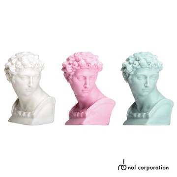 日本NOL - 石膏像捏捏紓壓玩具(3色可選 / 手腕枕)