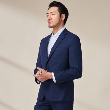 per-pcs英式時尚合身西裝_藍格(820305)