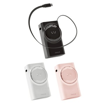 台灣現貨 iWALK Reel 拉拉線 30W 伸縮線行動電源 快速充電 行動電源 iPhone17快速充電