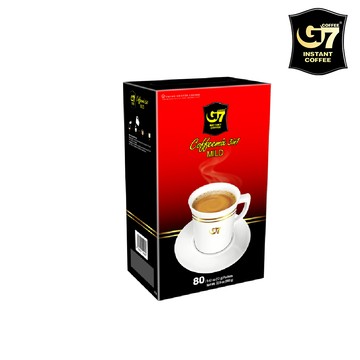 【G7】香醇三合一減糖即溶咖啡80入 12g (線上獨家販售)