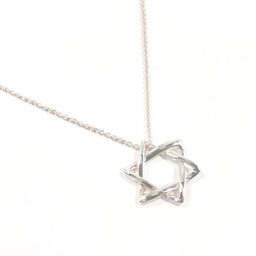 【日本直送 二手美品】蒂芙尼 TIFFANY&Co. 項鍊 星塵 艾爾莎‧畢彼 925 純銀 飾品