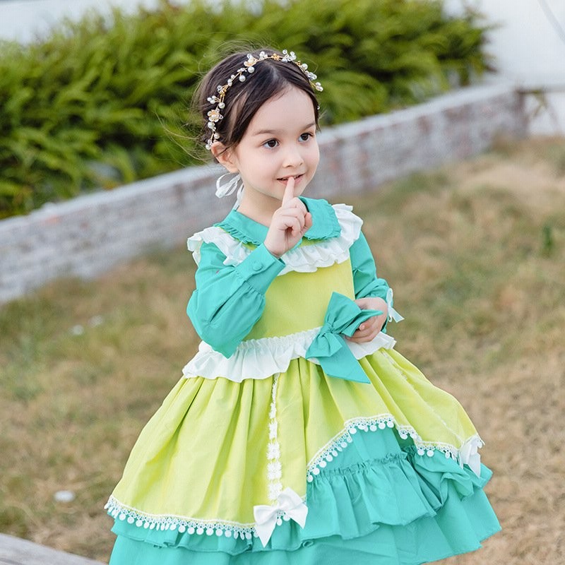 ワンピース 子供 ロリータ キッズ 長袖 メイド ロリータ服 洋服 秋冬 コスプレ コスチューム 女の子 ドレス ゴスロリ ゆめかわいい 森ガール リボン クリスマス 通販 Lineポイント最大0 5 Get Lineショッピング