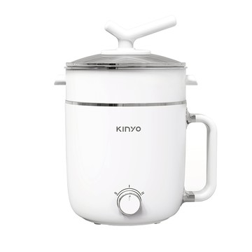 【KINYO】1.9L多功能不鏽鋼美食鍋(KIFP-0797)｜附蒸籠 防燙鍋身 304不鏽鋼 料理鍋 電火鍋 蒸鍋