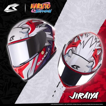 【疾風預購】Bilmola RAPID RSLT JIRAIYA 自來也 火影忍者正版授權聯名款  全罩式安全帽【電鍍鏡片另購】