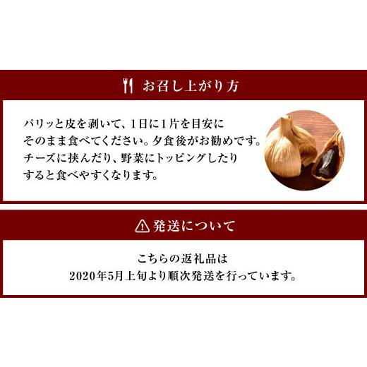 ふるさと納税 熊本県 宇城市 黒にんにく「くろくま」M玉 5個×4箱（合計20個）