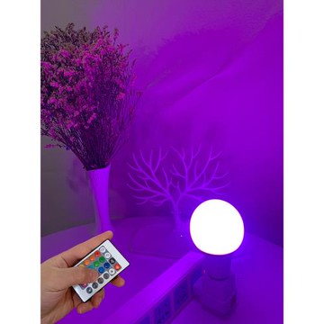 LED插電小夜燈氛圍臥室藍色拍照補光粉色七彩抖音同款紫色網紅燈
