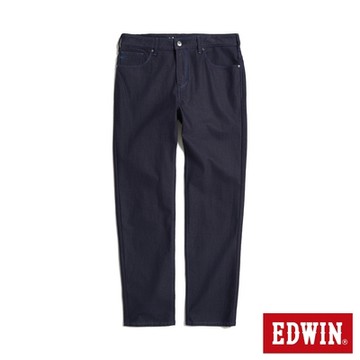 EDWIN 男裝 迦績JERSEYS 基本舒適丹寧中直筒褲-原藍色