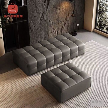 免運/公司貨 沙發 休息區沙發 意式勞倫斯長方形換鞋凳衣帽間長條凳臥室沙發凳輕奢床尾凳定制款 可開發票 全館五折 工廠現貨直銷 新品特價 d1112