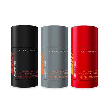 Mercedes Benz 賓士 極速香氛體香膏 75g (極速黑/極速銀/極速紅) 多款可選