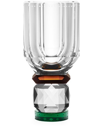 Reflections Copenhagen - Utah transparent-design vase (11cm) - unisex - glass - One Size - Neutrals