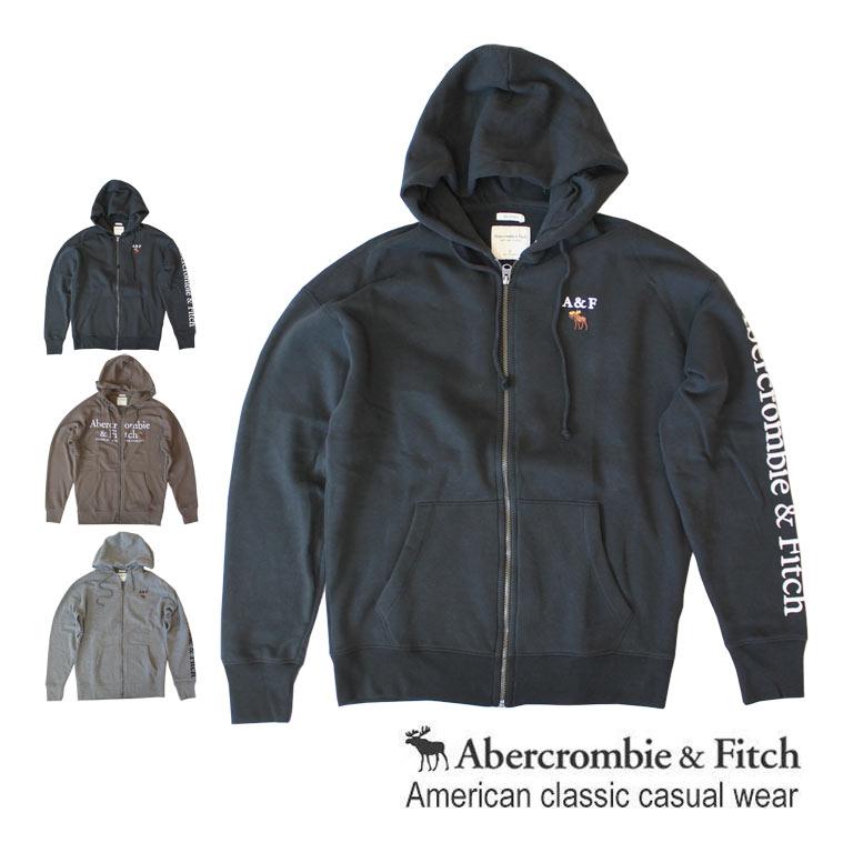 美品アバクロンビーAbercrombieAndFitchロゴXLジャージネイビー