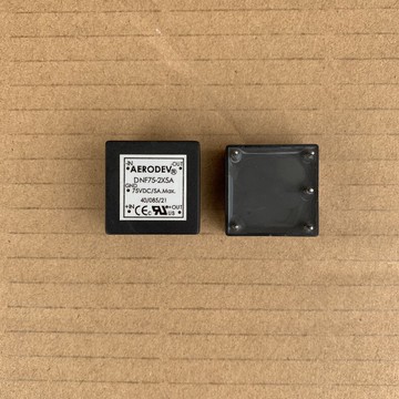 二手拆機埃德 AERODEV DNF75-2X5A 75VDC 5A 直流電源濾波器