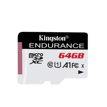 【Kingston】ENDURANCE 64G micro SDXC U1 A1 UHS-I 記憶卡 讀取: 95 MB/s