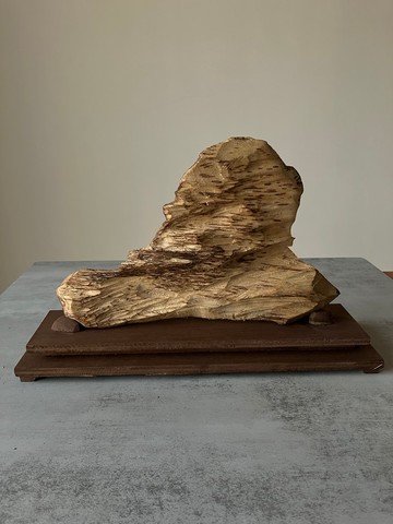 【日常款】野生加里曼丹沉香 桌上小擺件(211g)送底座