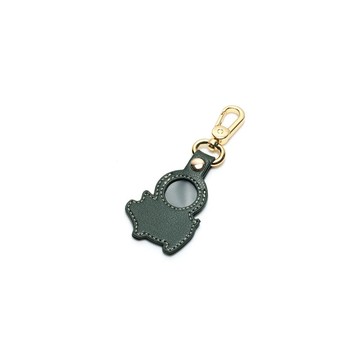 GOLDENPIG | 掌上明珠鑰匙圈 深綠色