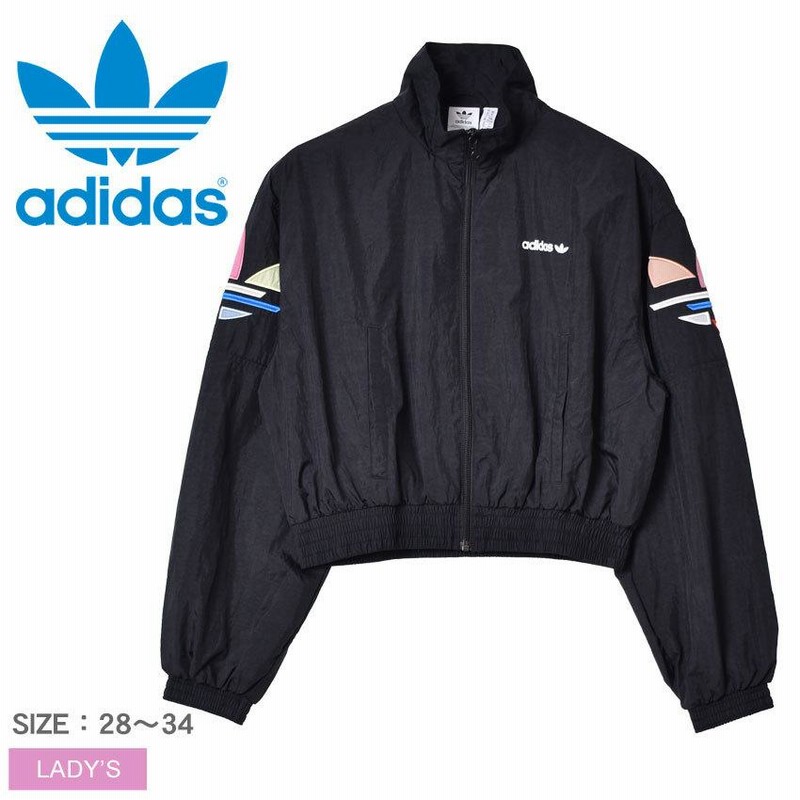 送料無料 アディダス オリジナルス ジャージ レディース シャッタード トラックトップ ADIDAS ORIGINALS H22866 黒 長袖 |  LINEショッピング