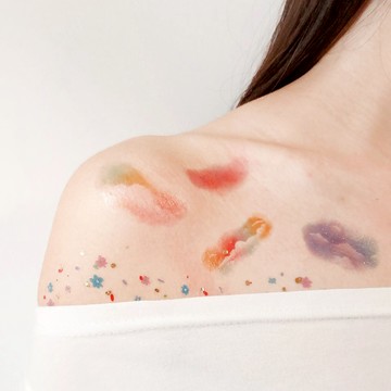 英國PAPERSELF 雲朵腮紅 Clouds 紋身貼紙