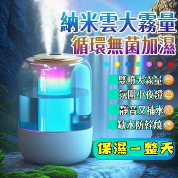 特價免運✨雙噴加濕器 空氣凈化器 氛圍夜燈 靜音加濕器 熏香機 補水空氣凈化器 噴霧機 水氧機霧化機 自動噴香機 補水儀