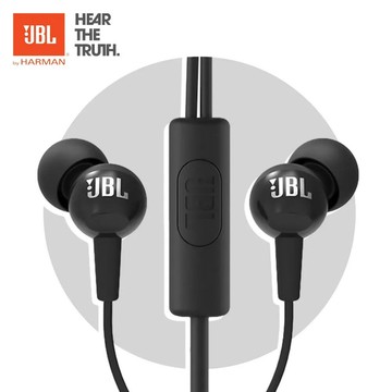 有線耳機 電腦遊戲重低音 適用JBL C100SI耳機入耳式重低音低音炮音樂手機有線耳機耳塞式