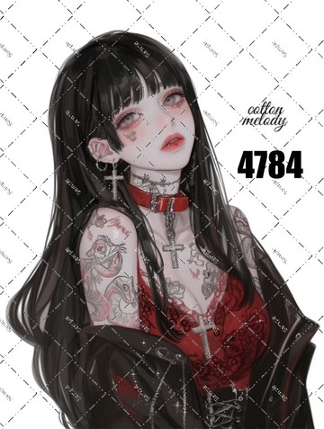 original sticker no.4784 人物貼紙 原創貼紙 原創人物貼紙 裝飾貼紙 cotton melody