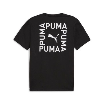 PUMA 短T 訓練系列 FIT 黑 圖樣LOGO 短袖 T恤 男 52493901
