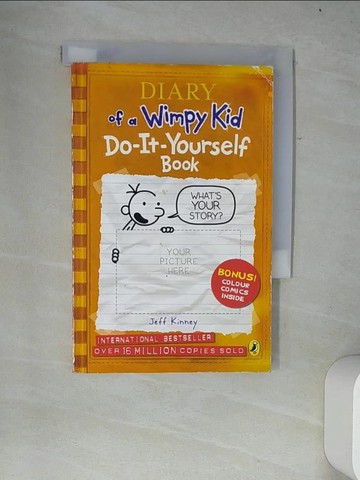 【書寶二手書T3／語言學習_W2I】Diary of a Wimpy Kid: Do-It-Yourself Book_Jeff Kinney
