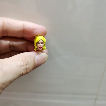 1/18 3.75美女頭雕 可愛小美女 人偶 適配暗源酸雨