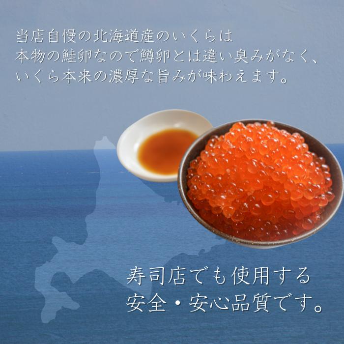 国産 北海道産 いくら「北海道産 いくら醤油漬100g×10」いくら醤油漬け お取り寄せグルメ 送料無料(本州のみ)