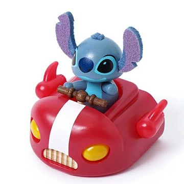 小禮堂 迪士尼 史迪奇 迷你造型聲控小夜燈 (飛行船款)