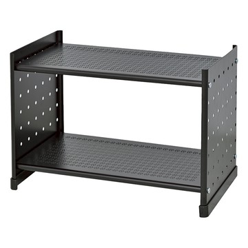 貴族風可延伸式組合書櫃 OA125-BK  46 x 26 x 4cm  黑色