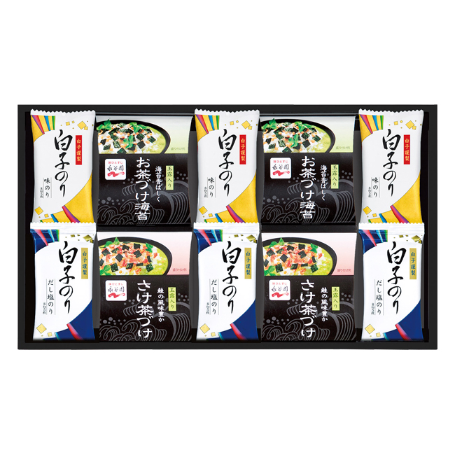 香典返し　食品｜30％OFF｜永谷園お茶漬け＆白子のり詰合せ　No.50　※消費税・8％｜香典のお返し