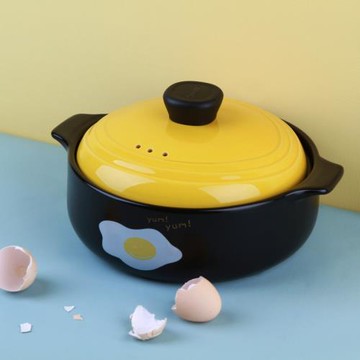 砂鍋煲仔飯耐高溫瓦罐湯煲陶瓷煲湯鍋燉鍋沙鍋專用明火家用燃煤氣