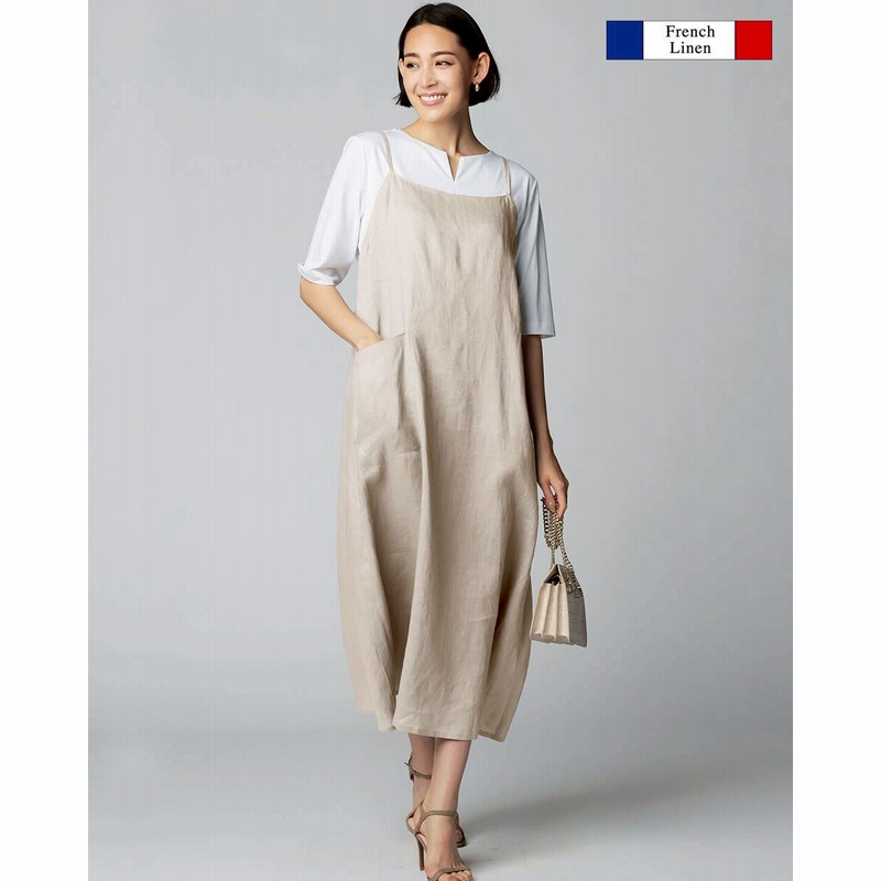 21番リネン キャミワンピース 通販 Lineポイント最大1 0 Get Lineショッピング