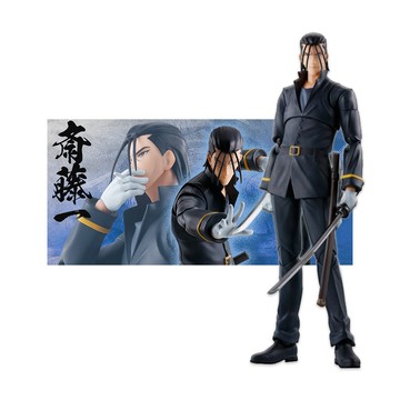 玩具研究中心 現貨 萬代 SHF 神劍闖江湖 齊藤一 可動完成品