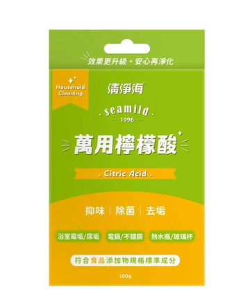 清淨海 萬用檸檬酸 100g(盒裝)
