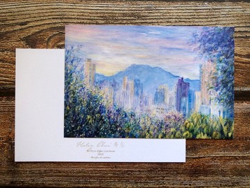 香港風景明信片-初見獅子山