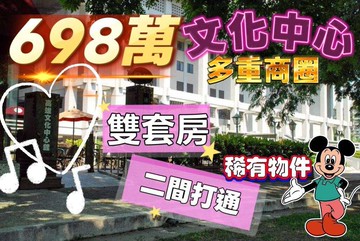 一鏡到底影片介紹✅文化中心電梯華廈雙套房格局打通｜高雄市苓雅區廣東一街