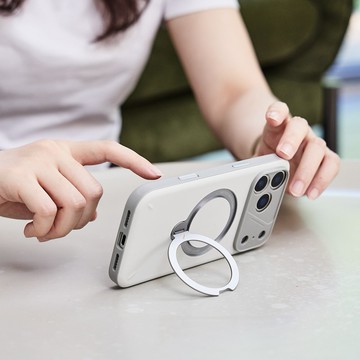 【快速出貨】UNIQ iPhone 18系列 Elix 抗汙磁吸支架手機殼 | iPhone 18 Pro/Pro Max