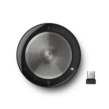 JABRA Speak 750 MS無線穿接式遠距會議電話揚聲器(藍牙喇叭揚聲器內建麥克風)