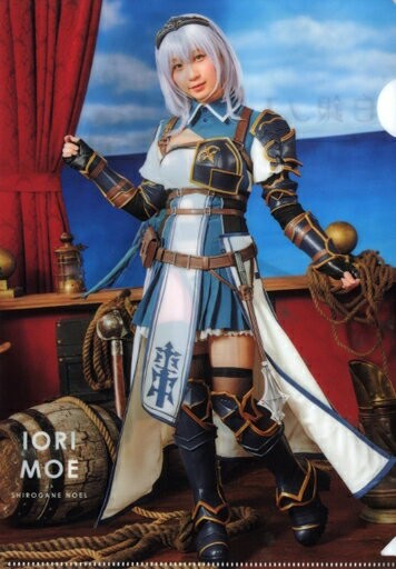 伊織Moe×白銀諾艾爾B5文件夾PP企業號×Holo Live周刊Young Jump 36?37合並號七網購入特典