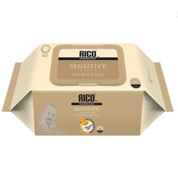 RICO baby 金盞花有機天然特厚款濕紙巾 Sensitive系列-80片x12包/箱