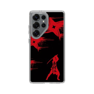 Galaxy S25 Ultra Clear 透明 - Assassin's Creed - Assassin's Creed® Shadows - Naoe silhouette