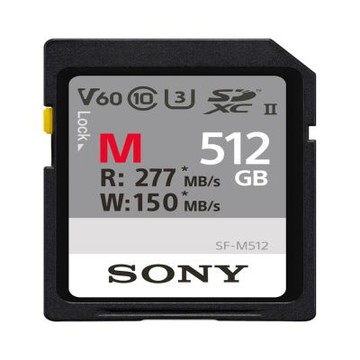 SONY  U3 高速記憶卡 512GB   SF-M512