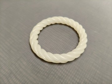 清代老和闐玉鐲 –  純古董SA-165