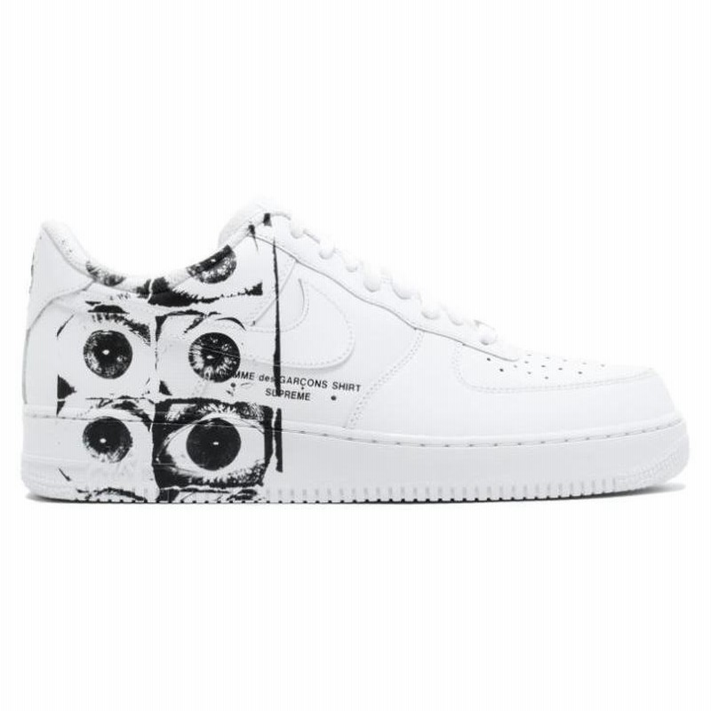 スニーカーair force 1 supreme comme des garçons