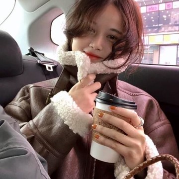 皮毛一體外套女2024年秋冬厚皮草短款高級感皮衣女寬松羊羔毛機車